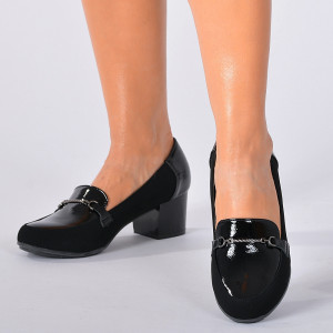 Pantofi Cu Toc Dama Brandy 2 Negri