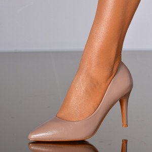 Pantofi Cu Toc Dama Daiana Nude- Need 4 Shoes