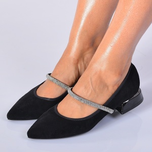 Pantofi Cu Toc Dama Flavy 2 Negri- Need 4 Shoes
