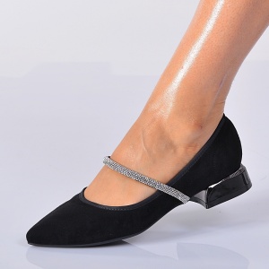 Pantofi Cu Toc Dama Flavy 2 Negri- Need 4 Shoes