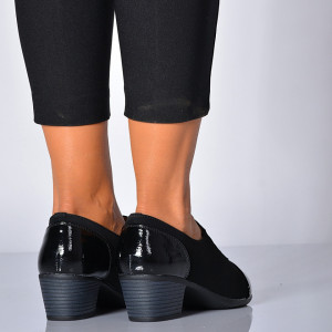 Pantofi Cu Toc Dama Noreen Negri- Need 4 Shoes