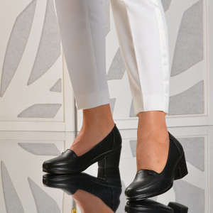 Pantofi Cu Toc Dama Sami Negri - Need 4 Shoes