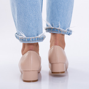 Pantofi Cu Toc Dama Savin Bej- Need 4 Shoes