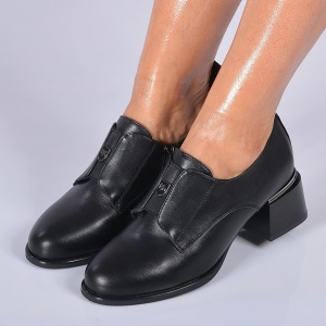 Pantofi Cu Toc Dama Valentina 3  Negri- Need 4 Shoes