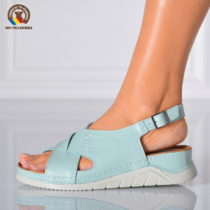 Sandale Dama Piele Naturala Alida Vernil- Need 4 Shoes
