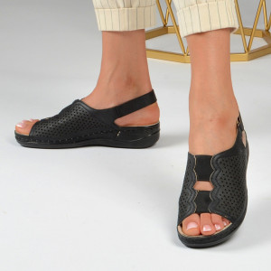 Sandale Dama  Ivona Negre - Need 4 Shoes