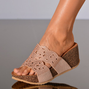 Papuci dama Deria Roz- Need 4 Shoes