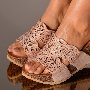 Papuci dama Deria Roz- Need 4 Shoes