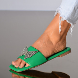 Papuci dama Iselin Verzi- Need 4 Shoes