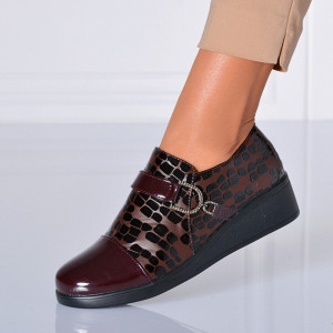 Pantofi cu platforma Noema Bordo- Need 4 Shoes