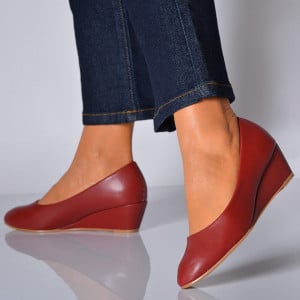 Pantofi Casual Dama Zyna Bordo - Need 4 Shoes
