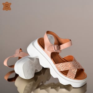 Sandale Piele Naturala Riena Roz- Need 4 Shoes