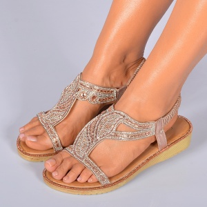 Sandale Cu Platforma Imre Roze- Need 4 Shoes