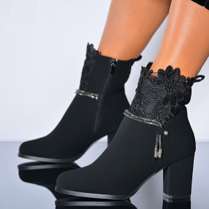 Botine Creola 2 Negre - Need 4 Shoes