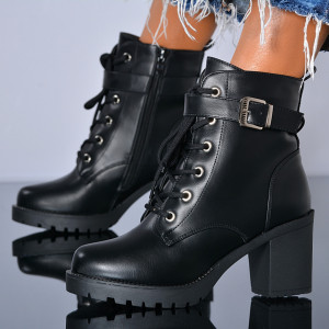 Botine Georgina Negre - Need 4 Shoes