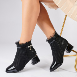 Botine Hazel Negre-Need 4 Shoes