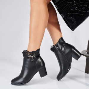 Botine Rania Negre-Need 4 Shoes