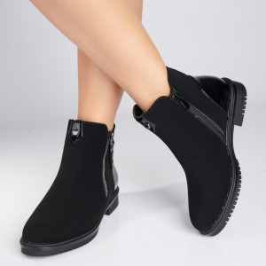 Ghete Dama Casual Ileana Negre-Need 4 Shoes