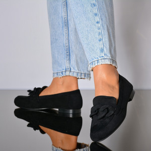 Pantofi Casual Dama Ilias Negri- Need 4 Shoes