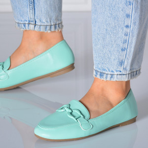 Pantofi Casual Dama Sonia Turcoaz- Need 4 Shoes