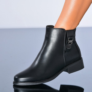 Ghete Dama Imblanite Carissa Negre - Need 4 Shoes