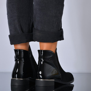 Ghete Dama Imblanite Kunio 2 Negre - Need 4 Shoes