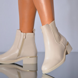 Ghete Dama Imblanite Maggy Bej- Need 4 Shoes