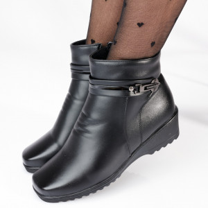 Ghete Dama Imblanite Noni 10 Negre - Need 4 Shoes