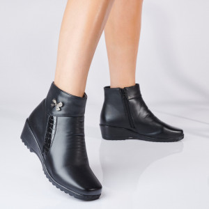 Ghete dama imblanite Noni 17 Negre - Need 4 Shoes
