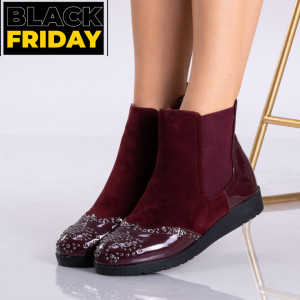 Ghete Dama Marvis Rosii- Need 4 Shoes