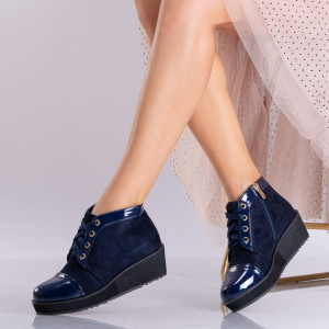 Ghete Dama Nastia Navy - Need 4 Shoes