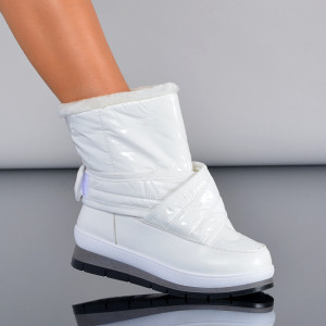 Cizme Dama Imblanite Alev Albe- Need 4 Shoes