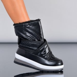 Cizme Dama Imblanite Alev Negre - Need 4 Shoes