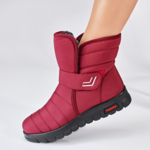 Cizme Dama Imblanite Alfy 5 Rosii - Need 4 Shoes