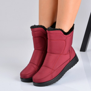 Cizme Dama Imblanite Many 3 Bordo- Need 4 Shoes