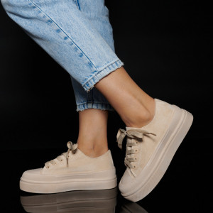 Tenisi Dama Glen Bej- Need 4 Shoes