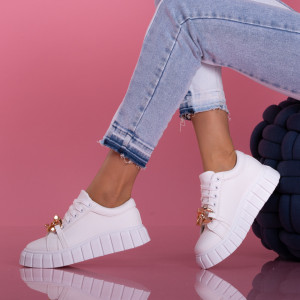 Adidasi dama Armoni Albi - Need 4 Shoes