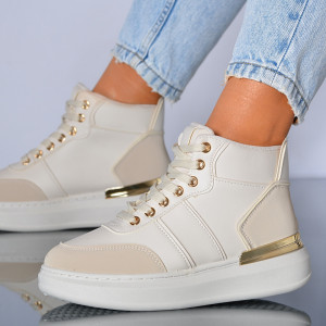 Adidasi Dama Fabya Bej- Need 4 Shoes