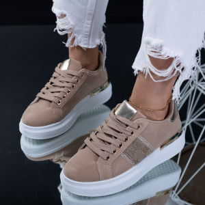 Adidasi Dama Harly Bej-Need 4 Shoes