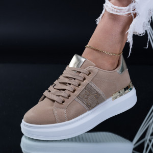 Adidasi Dama Harly Bej-Need 4 Shoes