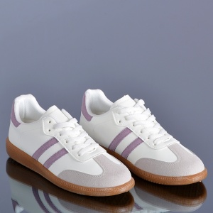 Adidasi Dama Simba Alb/Mov- Need 4 Shoes