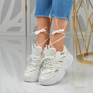 Adidasi dama Zelda Albi - Need 4 Shoes