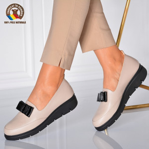 Pantofi Dama Piele Naturala Bya Nude-Need 4 Shoes