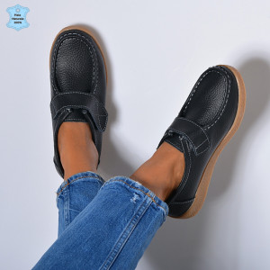 Pantofi Dama Piele Naturala Zora 4 Negri - Need 4 Shoes