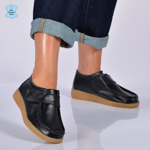 Pantofi Dama Piele Naturala Zora 5 Negri - Need 4 Shoes