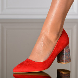 Pantofi Cu Toc Dama Alara 2 Rosii- Need 4 Shoes