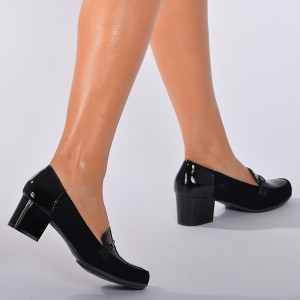 Pantofi Cu Toc Dama Brandy 2 Negri