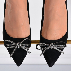 Pantofi Cu Toc Dama Carlina  Negri- Need 4 Shoes