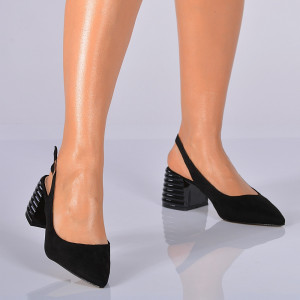 Pantofi Cu Toc Dama Darya Negri - Need 4 Shoes