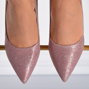 Pantofi Cu Toc Dama Herta Roz- Need 4 Shoes